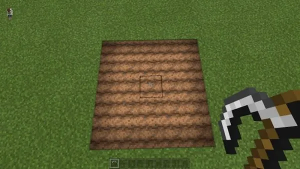 Plow tool and farmlands