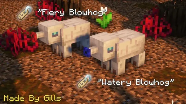 Fiery and watery blowhogs.