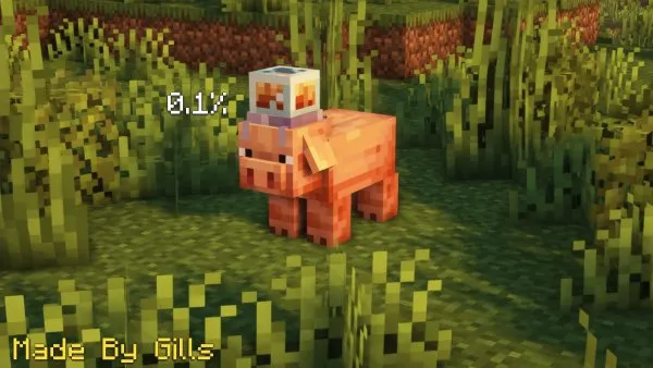 Rare pig.