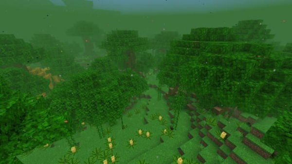 Screenshot 1 of Deep jungle biome.