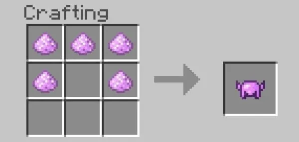 Craft recipe for Fairy Helmet.