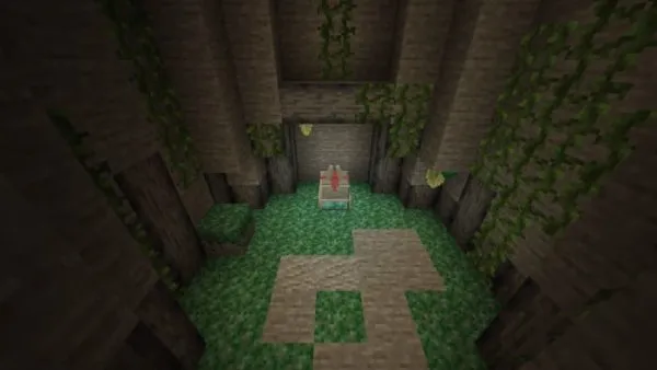 Screenshot 2 of Hidden Land biome.