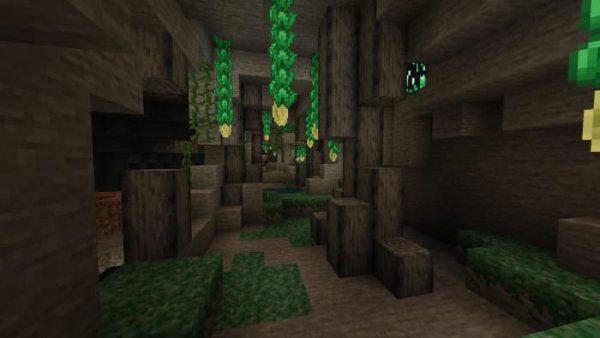 Screenshot 1 of Hidden Land biome.