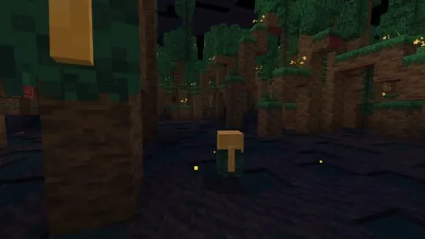 Screenshot of Weeping Mangrove biome.