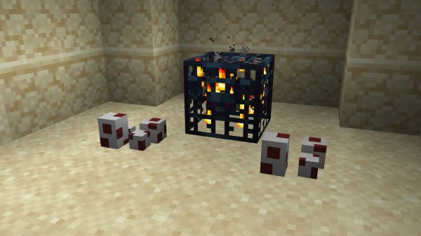 Mob spawner and snake eggs