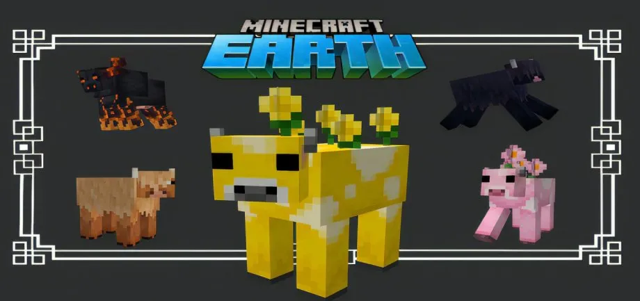 Thumbnail: Minecraft Earth Cows