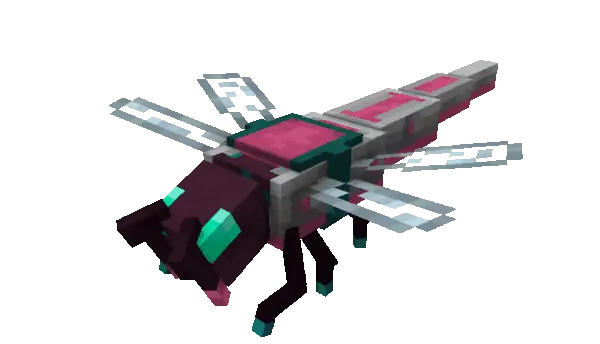 Dragonfly with armor.