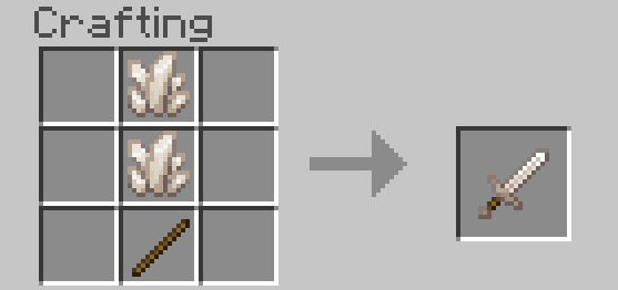 Craft Recipes for Quartz Tools