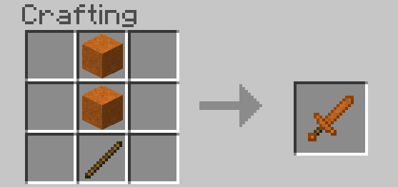 Craft Recipes for Red Sand Tools