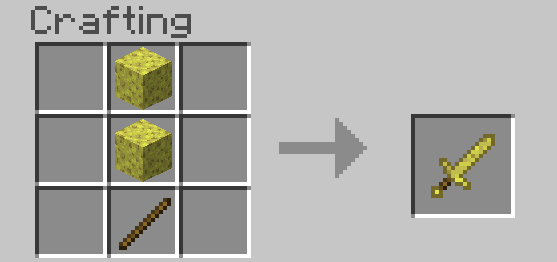 Craft Recipes for Sponge Tools