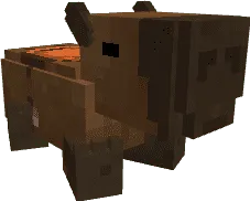 Capybara with Saddle