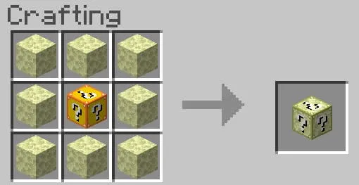 Endstone Lucky Block Recipe
