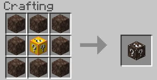 Soul Sand Lucky Block Recipe