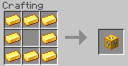 Lucky Block Recipe