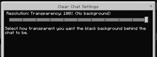 Clear Chat with 100% transparency