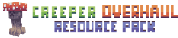 Creeper Overhaul Resource Pack logo