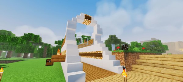 Bridge on the Foregone DreamSMP map