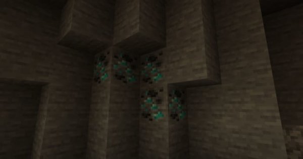 Mixed coal and diamond ores