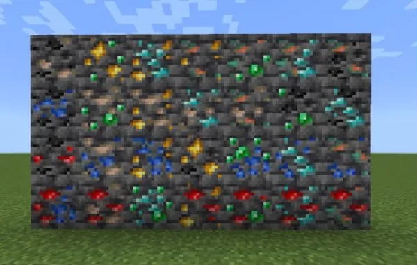 All deepslate mixed ores