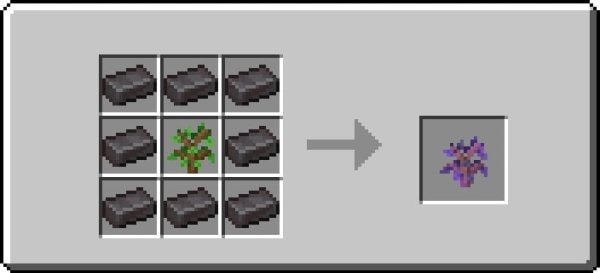 Netherite Sapling recipe