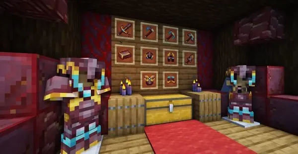 Improved Netherite Armor and Items