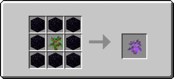 Obsidian Sapling recipe