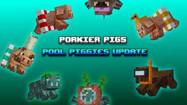 New pigs in the Pool Piggies Update