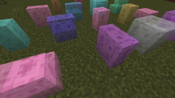 Slime vertical slabs stairs in the addon