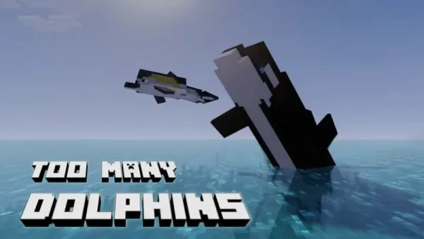 Dolphin with Orca
