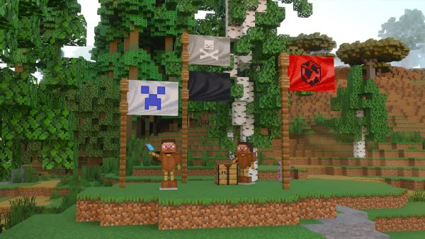 New flags in Minecraft