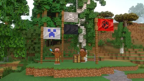 New flags in Minecraft