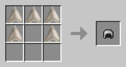 Chainmail Helmet from Shark Teeth Recipe