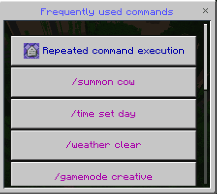 Repeated command execution