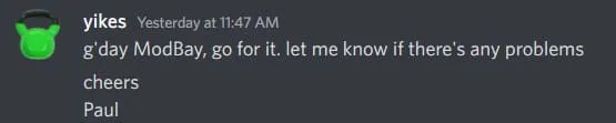 Dragons of the Third Age permission for ModBay