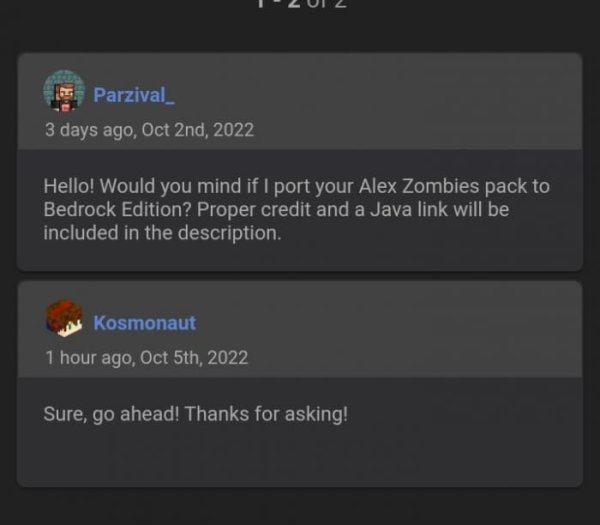 Alex Zombies owner permission