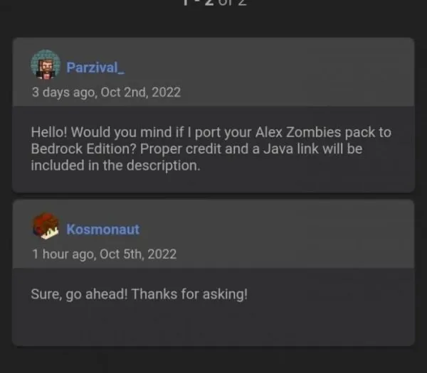 Alex Zombies owner permission