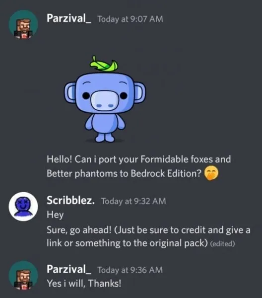 Scribblez permission