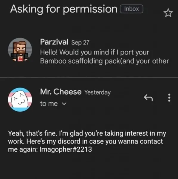 Better Scaffolding owner permission