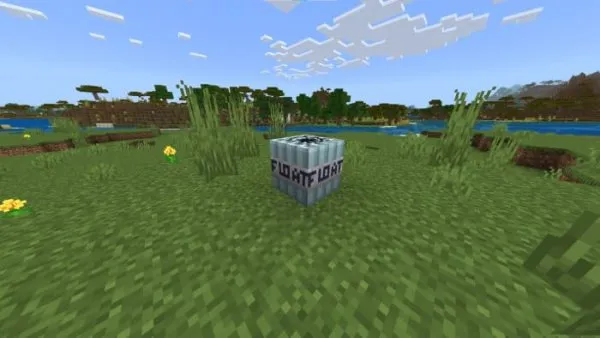 Float TNT block