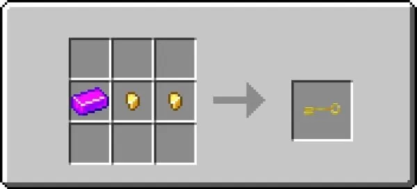 Key 1 Crafting Recipe
