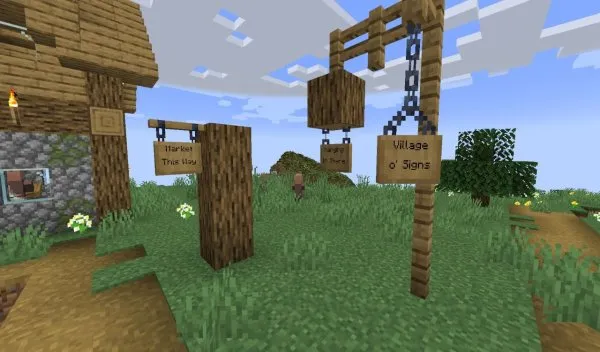 Hanging Signs.
