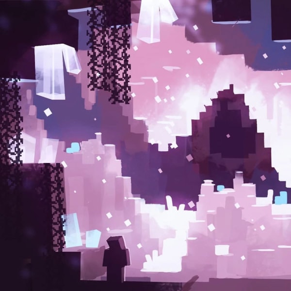 Amethyst Biome concept