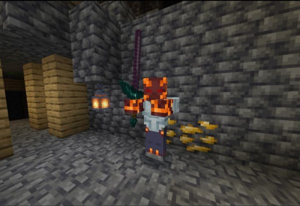 Magma Zombie in the Cave
