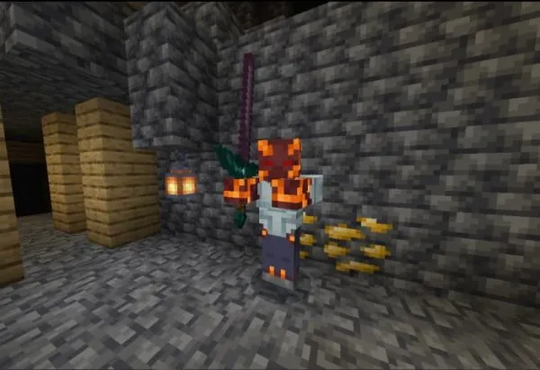 Magma Zombie in the Cave