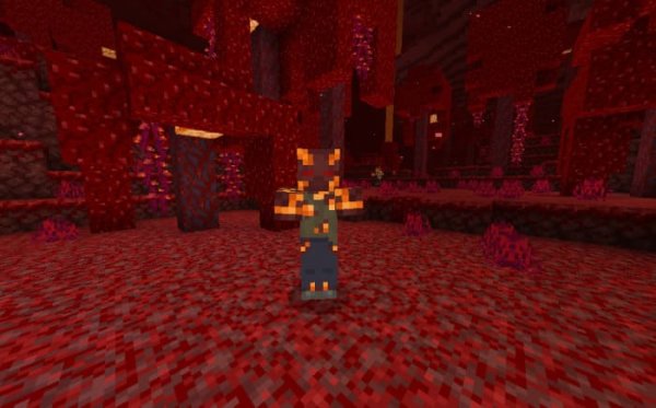 Magma Zombie in the Nether