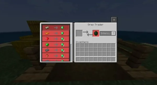 Ore Trader Trades