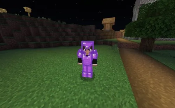 Orichalcum Armor Shining at Night