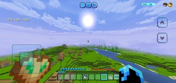 Screenshot with the Neo Texture Pack