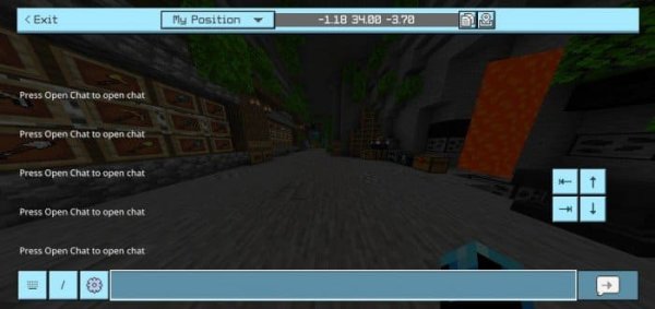 Chat UI with the Neo Texture Pack