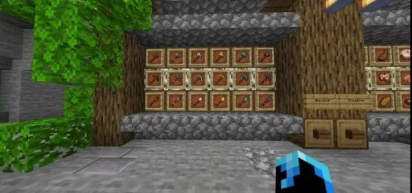 Screenshot with the Neo Texture Pack
